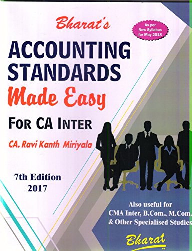 Stock image for Bharat's Accounting Standards Made Easy for CA-IPCC for sale by Books Puddle