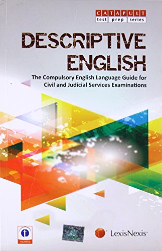 Stock image for Descriptive English : The Compulsory English Language Guide For Civil And Judicial Services Examinations for sale by dsmbooks