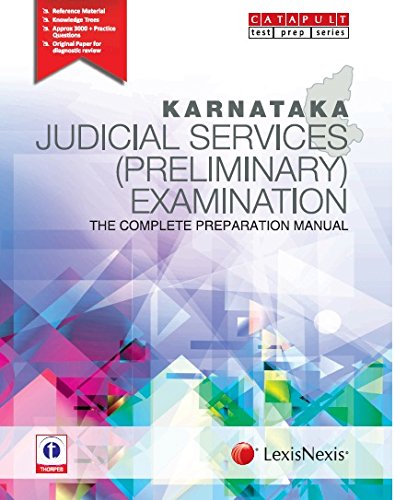 Stock image for Karnataka Judicial Services (Preliminary) Examination for sale by Books Puddle