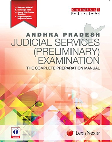 Stock image for Andhra Pradesh Judicial Services (Preliminary) Examination: The Complete Preparation Manual for sale by dsmbooks