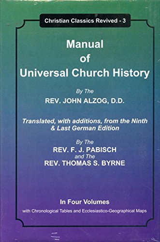 Stock image for Manual of Universal Church History in 4 vols. for sale by Books in my Basket