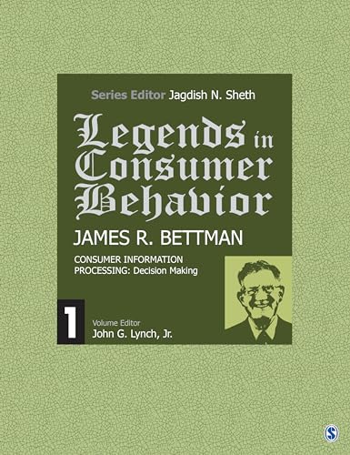 9789351506652: Legends in Consumer Behavior: James R. Bettman