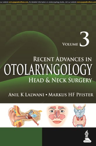 Stock image for Recent Advances in Otolaryngology: Head and Neck Surgery (3) for sale by GF Books, Inc.