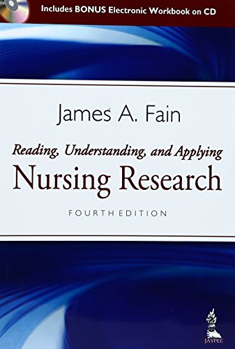 Beispielbild fr Reading, Understanding And Applying Nursing Research With Cd Rom zum Verkauf von Books in my Basket
