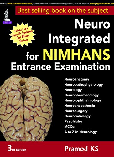 9789351527312: NEURO-INTERGRATED FOR NIMHANS ENTRANCE EXAMINATION