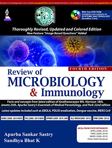 9789351527336: REVIEW OF MICROBIOLOGY & IMMUNOLOGY WITH DVD-ROM