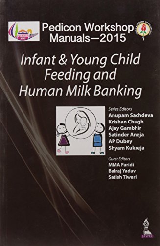 Stock image for Pedicon Workshop Manuals 2015Iap Infant And Young Child Feeding And Human Milk Banking for sale by Books in my Basket