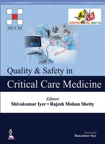 Stock image for Quality and Safety in Critical Care Medicine for sale by Books Puddle