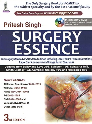 9789351528883: Surgery Essence ( Includes DVD-ROM Live Lectures on Breast & Thyroid )
