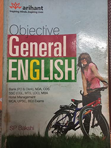 Objective General English: For all Competitive Exams (Bank (PO & Clerk), NDA, CDS, SSC (CGL, MTS,...