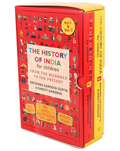 9789351952954: THE HISTORY OF INDIA FOR CHILDREN- FROM THE MUGHALS TO THE PRESENT - 2 VOL SET [Hardcover] ARCHANA GARODIA GUPTA