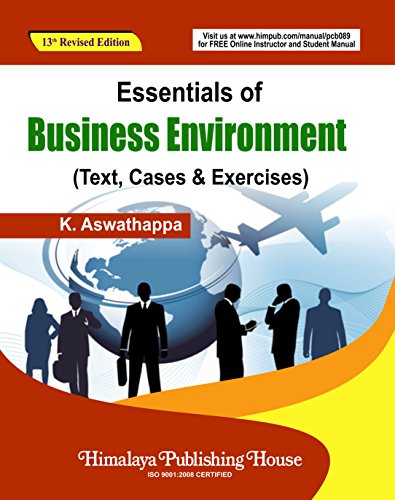 Stock image for ESSENTIAL OF BUSINESS ENVIRONMENT for sale by Mispah books