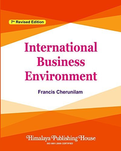 Stock image for International Business Environment for sale by dsmbooks