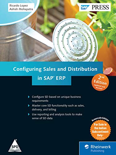 9789352132706: Configuring Sales And Distribution (SD) In SAP ERP
