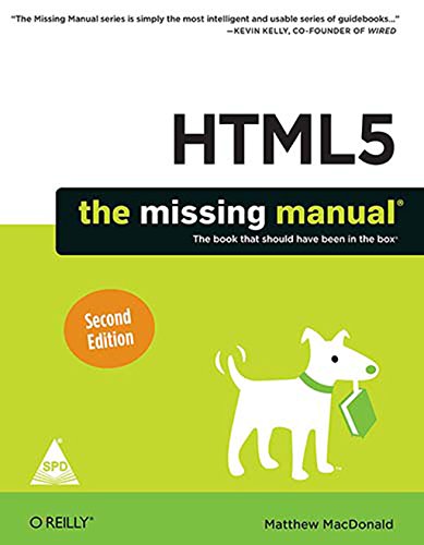 9789352133437: HTML5: The Missing Manual