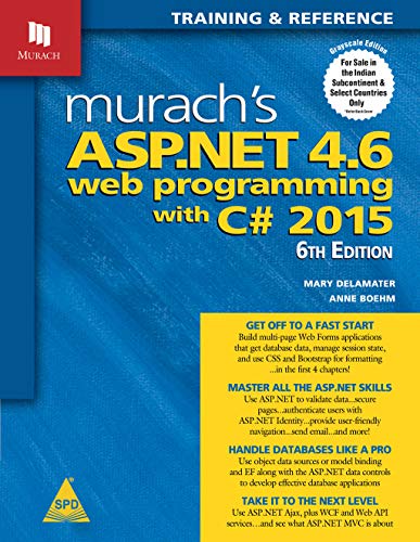 9789352134229: Murachs ASP.NET 4.6 Web Programming with C#