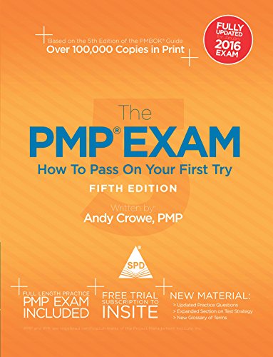 Stock image for The PMP Exam: How to Pass on Your First Try for sale by Mispah books