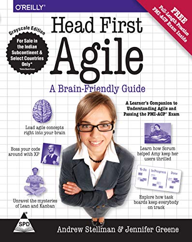 Imagen de archivo de Head First Agile: A Brain-Friendly Guide to Agile and the PMI-ACP Certification a la venta por Mispah books