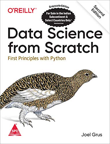 9789352138326: DATA SCIENCE FROM SCRATCH 2/ED FIRST PRINCIPLES WITH PYTHON [Paperback] SHROFF