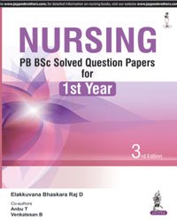 9789352501731: NURSING PB BSC SOLVED QUESTION PAPERS FOR 1ST YEAR