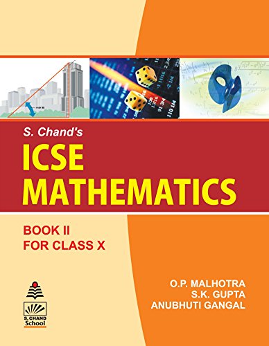 Stock image for S. Chand*s ICSE Mathematics for Class X for sale by dsmbooks