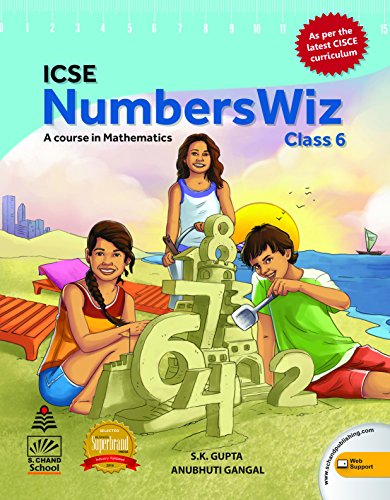 Stock image for ICSE NumbersWiz Class 6 for sale by dsmbooks