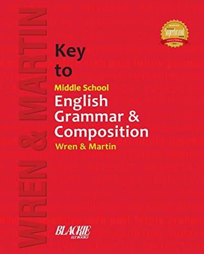 Stock image for Key to Middle School English Grammar and Composition for sale by Books Puddle