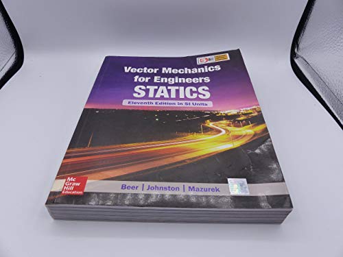 Beispielbild fr Vector Mechanics For Engineers: Statics 11Th Edition zum Verkauf von Better World Books