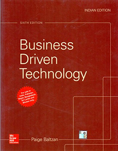 9789352605507: Business Driven Technology