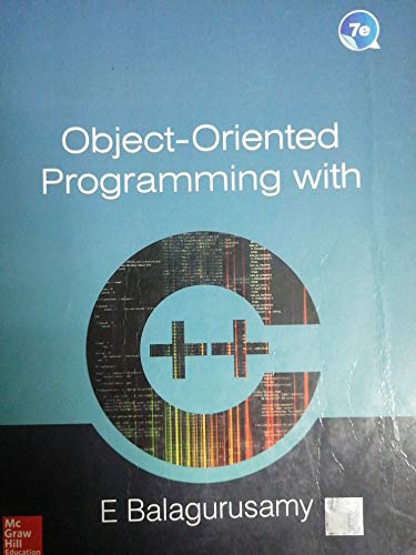 Imagen de archivo de Object Oriented Programming With C++ 7Th Edition a la venta por Book Deals