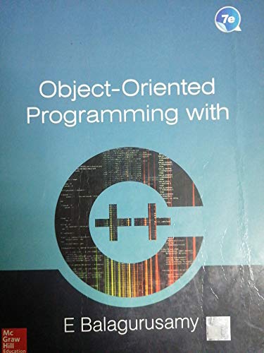 9789352607990: Object Oriented Programming With C++ 7Th Edition