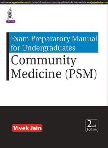 9789352702787: Exam Preparatory Manual For UG Community Medicine (PSM ) 2nd ed 2017