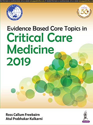 Imagen de archivo de Evidence Based Core Topics In Critical Care Medicine 2019 a la venta por Vedams eBooks (P) Ltd