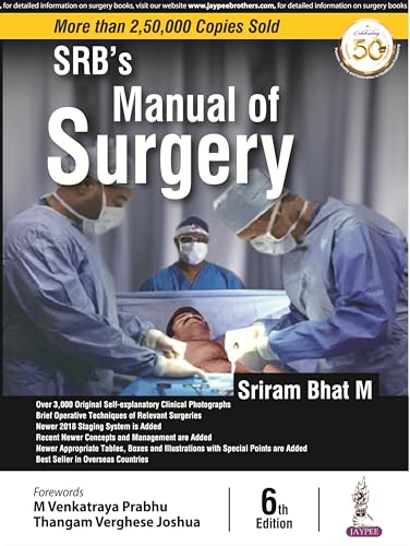 Stock image for SRB?s MANUAL OF SURGERY (6th Edition) 2019 for sale by Books Puddle