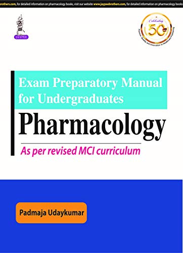 Stock image for Exam Preparatory Manual for Undergraduates Pharmacology for sale by Books Puddle