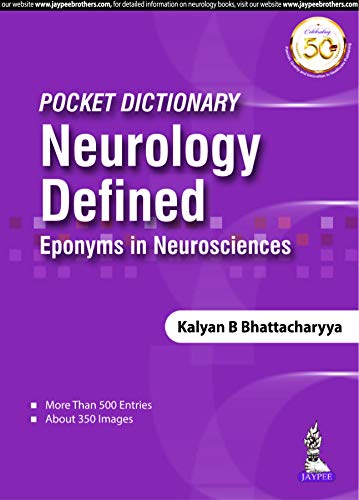 9789352709977: Pocket Dictionary Neurology Defined: Eponyms in Neurosciences