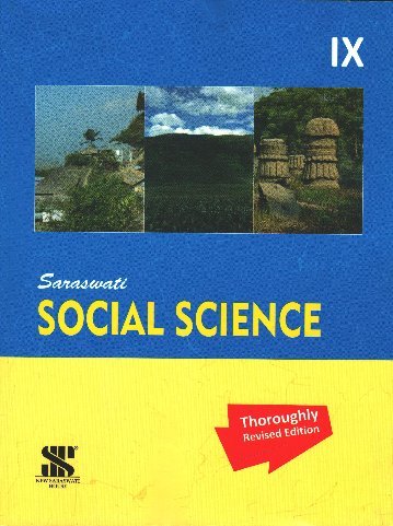 Imagen de archivo de Saraswati Social Science Class 09: Educational Book a la venta por dsmbooks