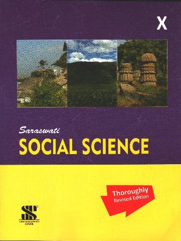 Imagen de archivo de Saraswati Social Science Class 10: Educational Book a la venta por dsmbooks