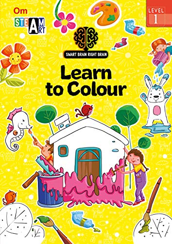 Stock image for Smart Brain Right Brain: Art Level 1 Learn To Colour for sale by Books Puddle
