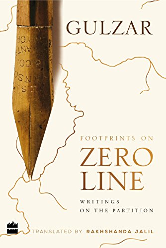 9789352770571: Footprints on zero line: Writing on the partition