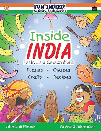 Stock image for Inside India: Festivals and Celebrations: Festivals and Celebrations, Activity Book for Kids for sale by AwesomeBooks