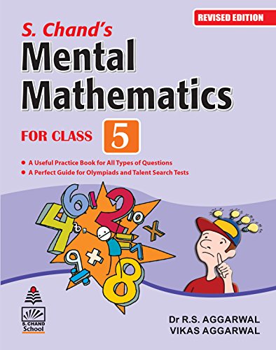 Imagen de archivo de S.Chand  s Mental Mathematics For Class 5 a la venta por dsmbooks