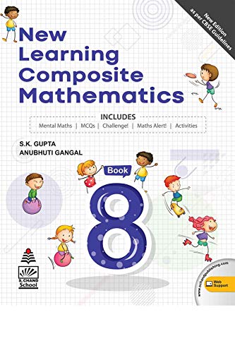 9789352834495: New Learning Composite Mathematics-8 (For 2020 Exam)
