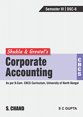 Stock image for Corporate Accounting [CBCS NBU] for sale by dsmbooks