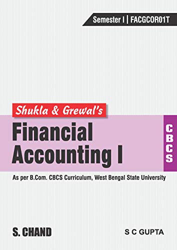 Stock image for Financial Accounting I [CBCS WBSU] for sale by dsmbooks