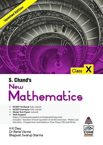 Stock image for S Chand*s New Mathematics for Class X for sale by dsmbooks