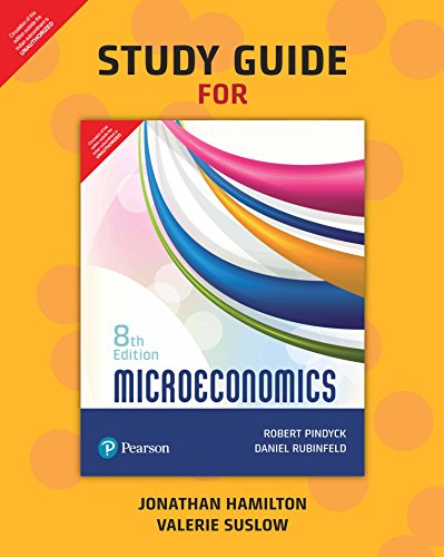 9789352862702: Study Guide For Microeconomics, 8Th Edition