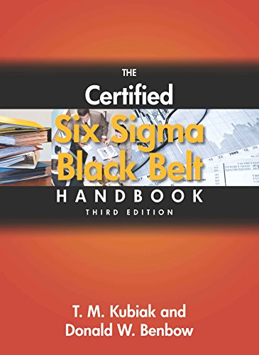 Imagen de archivo de The Certified Six Sigma Black Belt Handbook, 3rd ed. a la venta por Front Cover Books