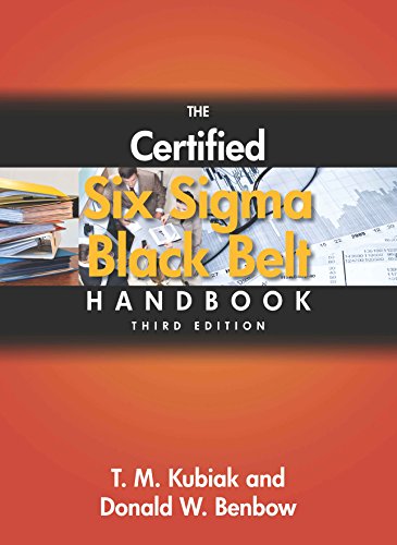 Stock image for The Certified Six Sigma Black Belt Handbook, 3rd ed. for sale by Front Cover Books