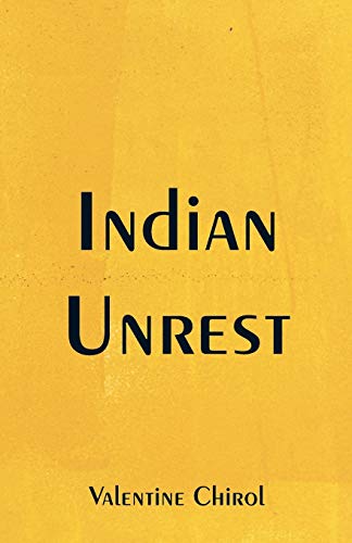 Imagen de archivo de Indian Unrest a la venta por Lucky's Textbooks